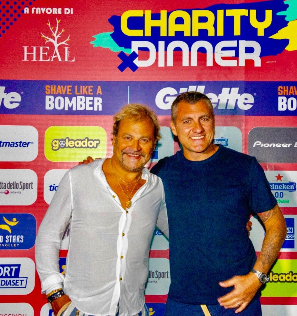Donato Giannini e Bobo Vieri