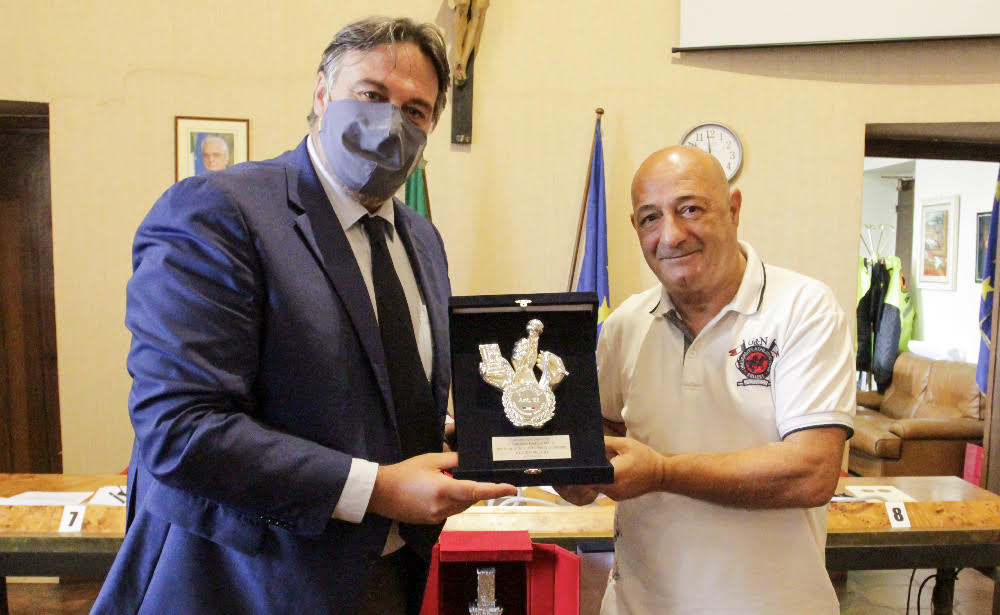 Il sindaco Piergentili e Guido Picchio (Picchionews)