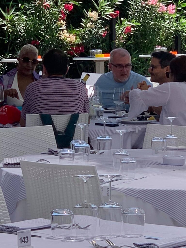 Josè Carlos Rodriguez Ruiz ambasciatore di Cuba e la cantante Haila Mompié