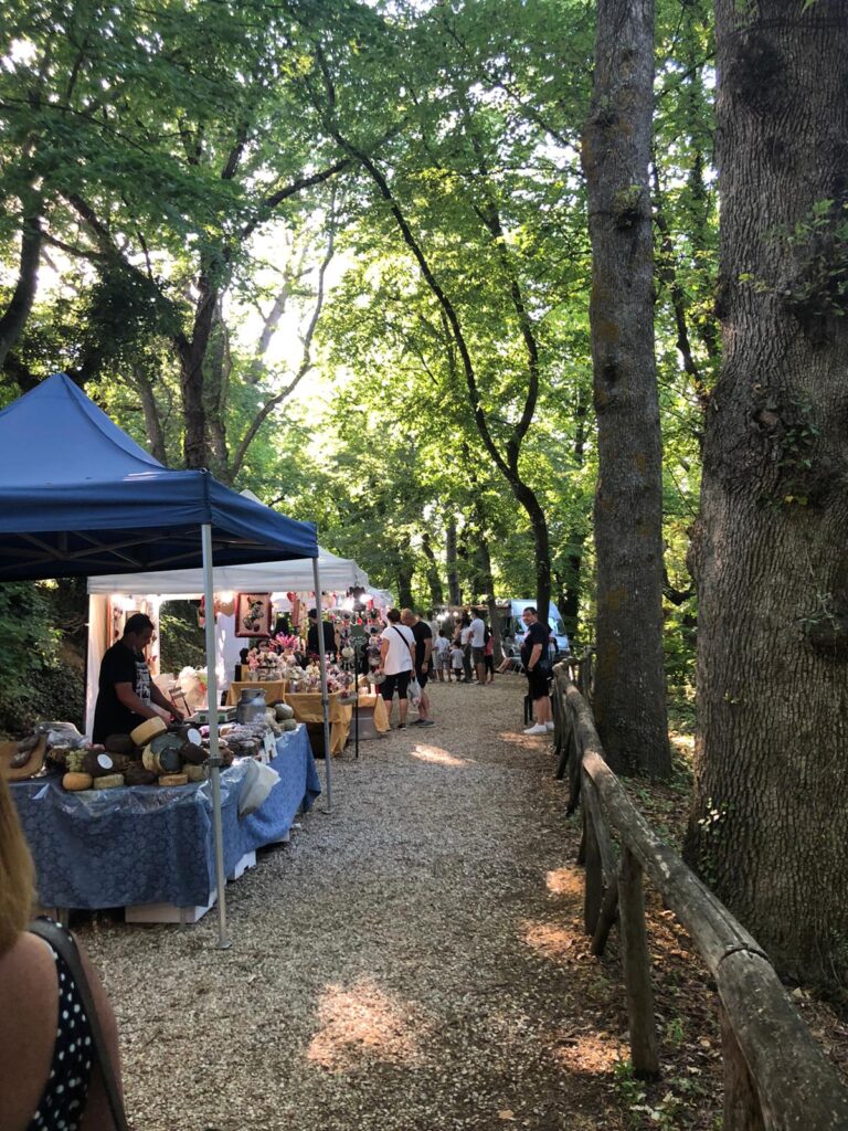 Mercatino nel Bosco del Beato Sante