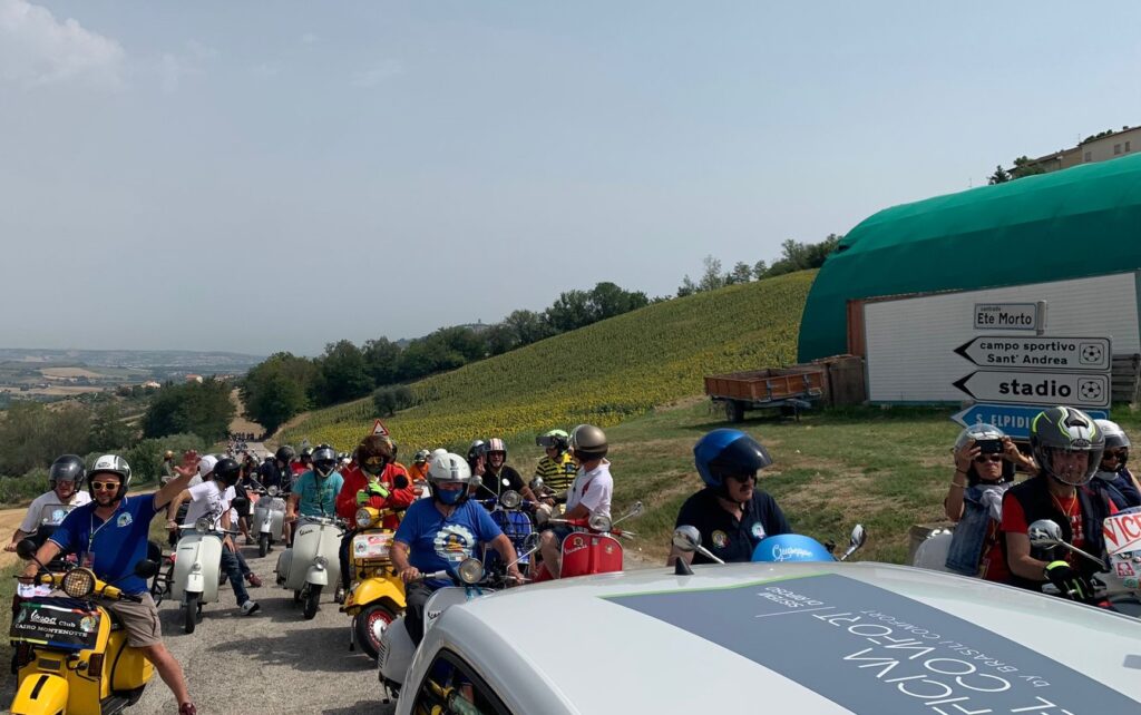 raduno vespa club a Sant'Elpidio a Mare