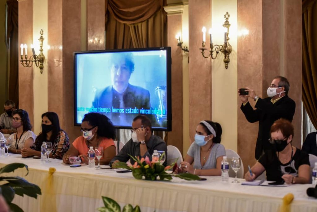 Nicola Convertino durante la presentazione