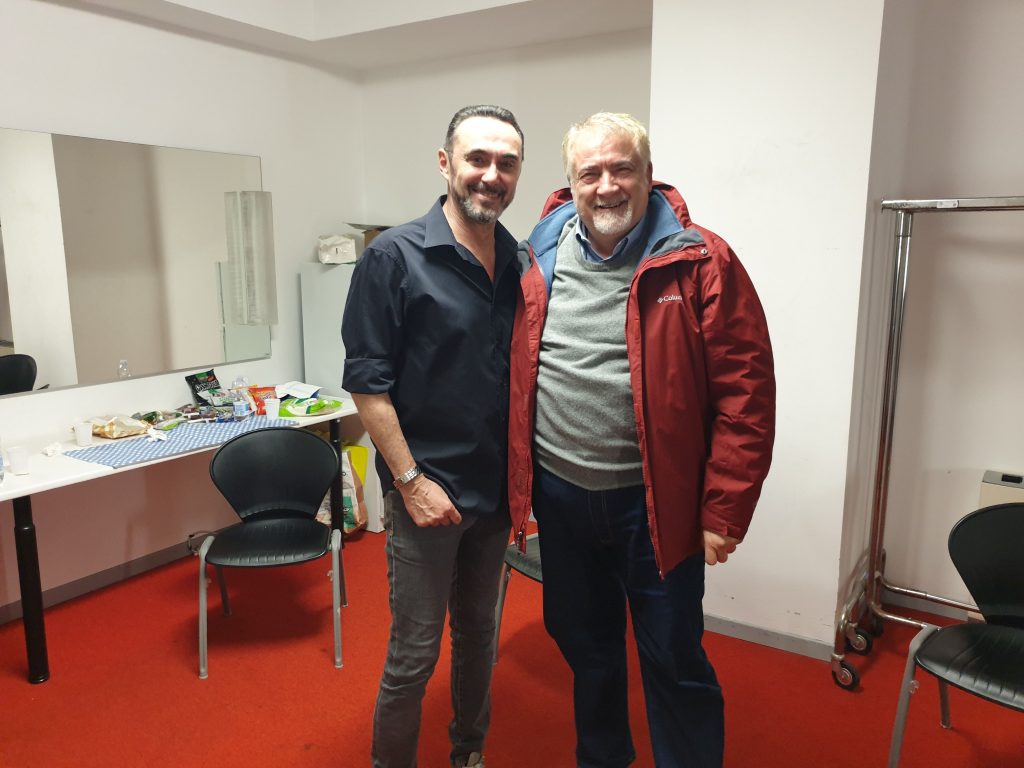 Giuseppe Giacobazzi e Stefano Fabrizi alla Fenice di Senigallia 220329