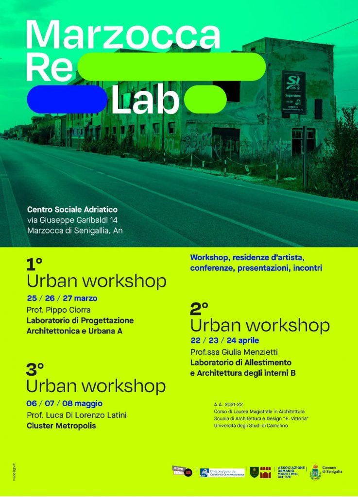 Demanio Marittimo km-278, un workshop per Marzocca