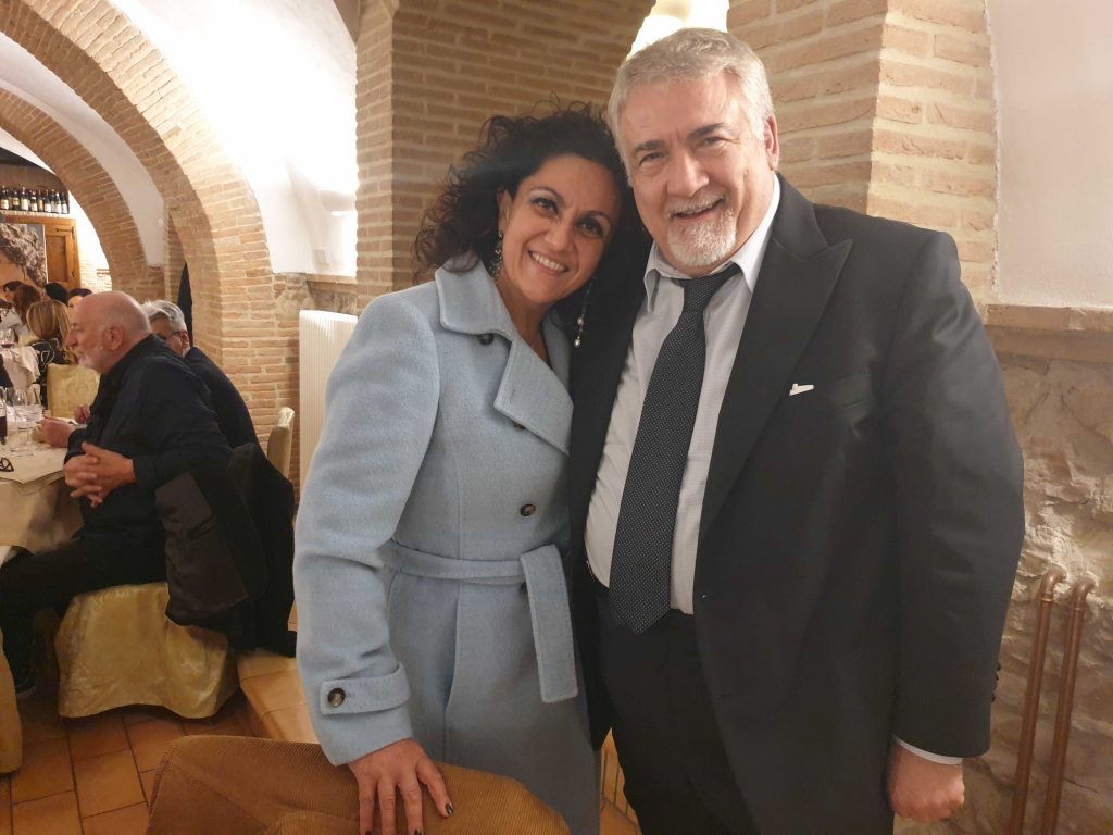 Roberta Cristalli e Stefano Fabrizi
