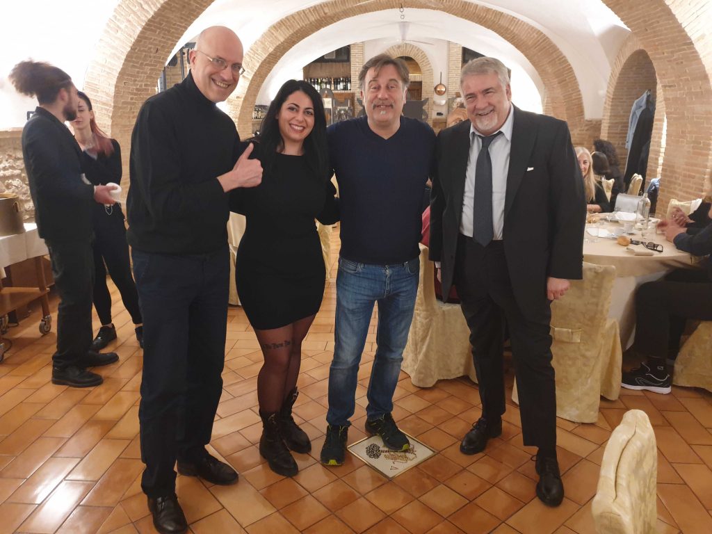 Marco Chiatti, Eloisa Testadiferro, Dario Cassini e Stefano Fabrizi