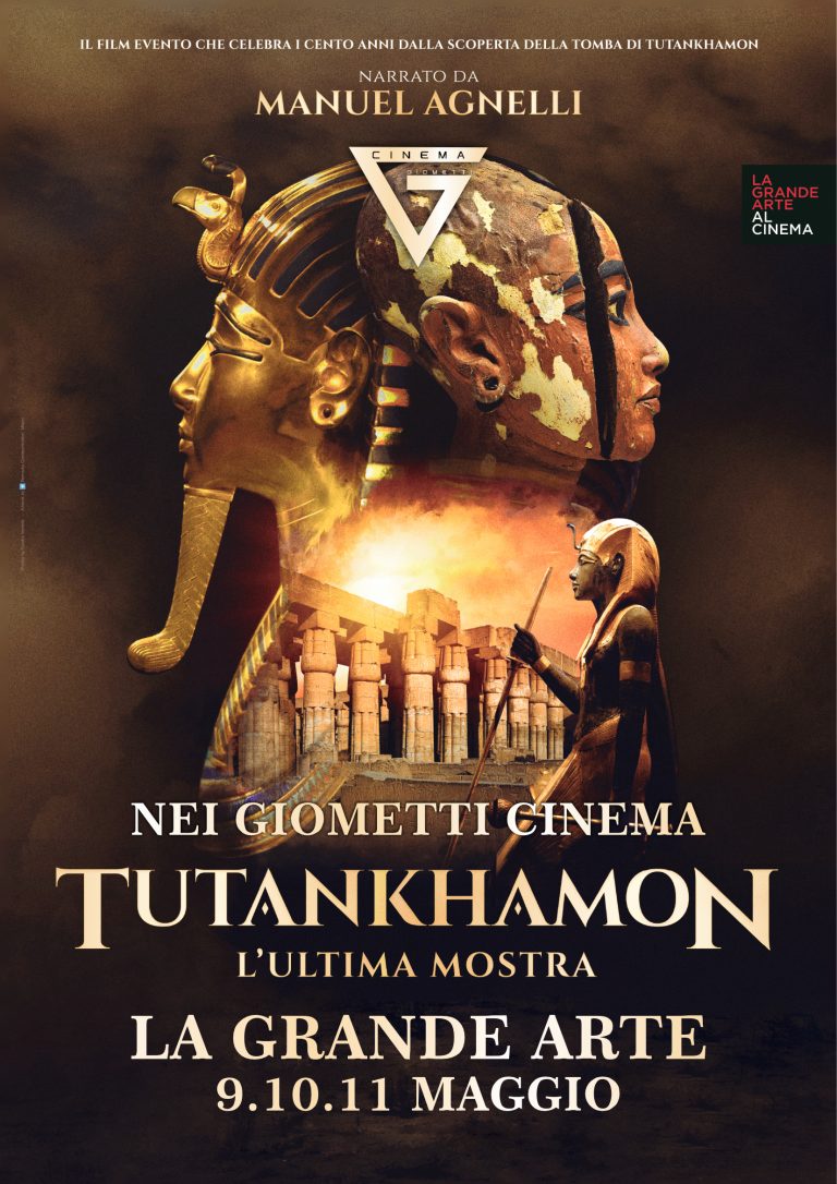 Grande arte sul grande schermo: Tutankhamon l'ultima mostra il 9-10-11 maggio nei cinema Giometti 