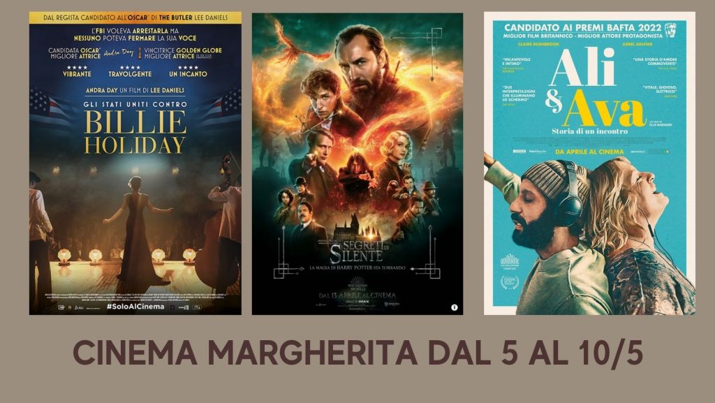 Cinema Margherita di Cupra Marittima, la programmazione dal 5 al 10 maggio