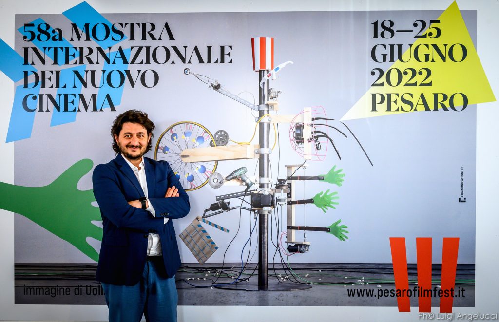 Cristian Della Chiara, direttore organizzativo del Pesarofilmfest