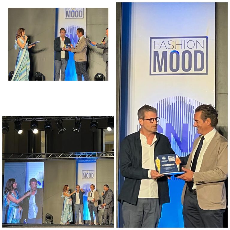 Premio alla carriera Cna Federmoda, un nuovo successo per lo stilista marchigiano Vittorio Camaiani