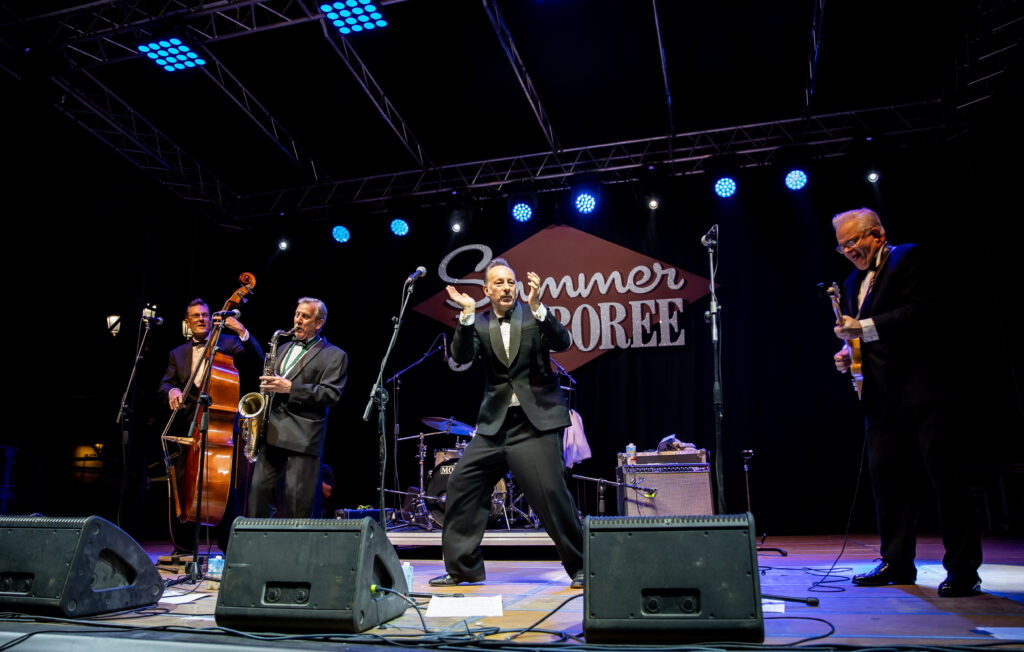 The Stargazers al Summer Jamboree, ph Beatrice