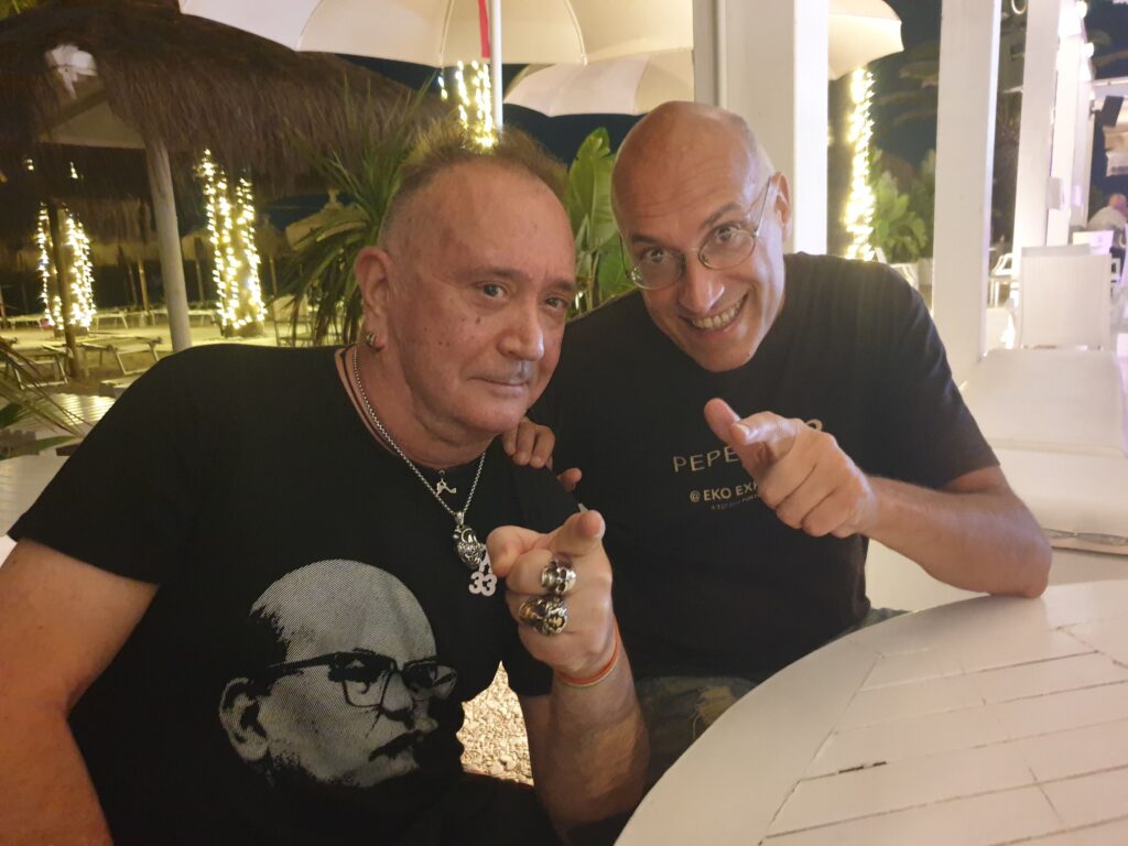 Johnson Righeira e Marco Chiatti allo Shada