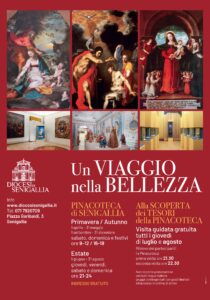 Un filo rosso per guidare la visita alla Pinacoteca di Senigallia per un viaggio nella bellezza giovedì 18 agosto