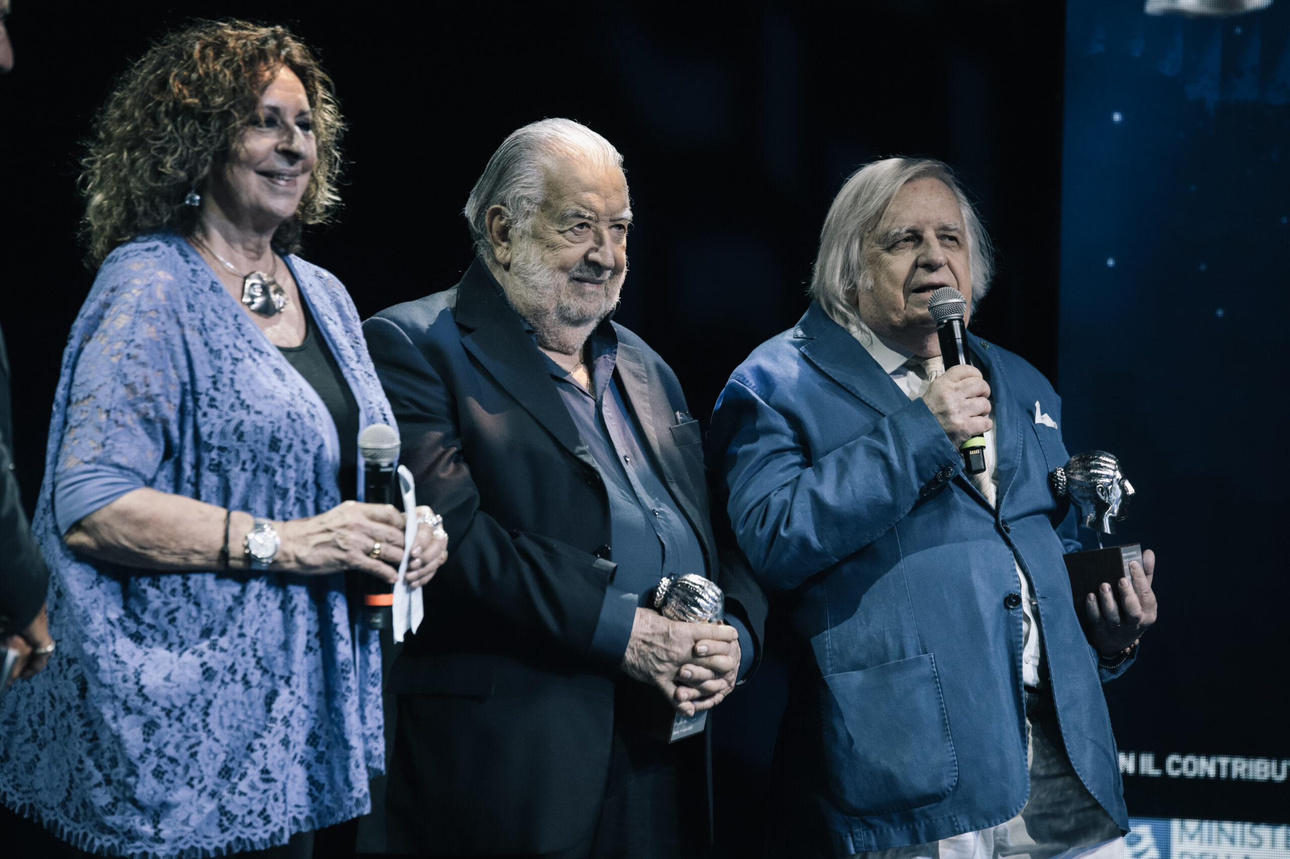 Graziella Pera, Pupi Avati e Antonio Avati 