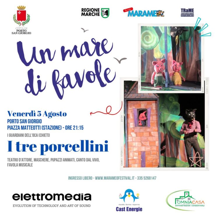 i tre porcellini