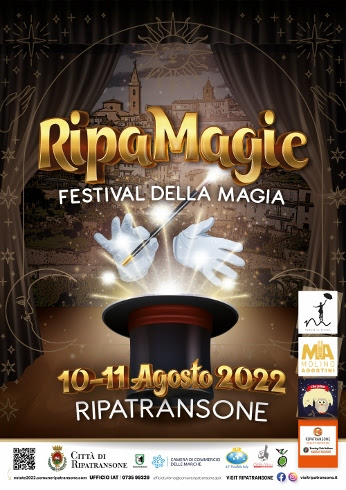 RipaMagic, due giorni magici a Ripatransone 10 e 11 agosto Festival di Magia e Illusionismo