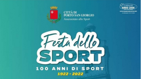 "Festa dello sport" il 24 settembre dalle ore 16 a Porto San Giorgio