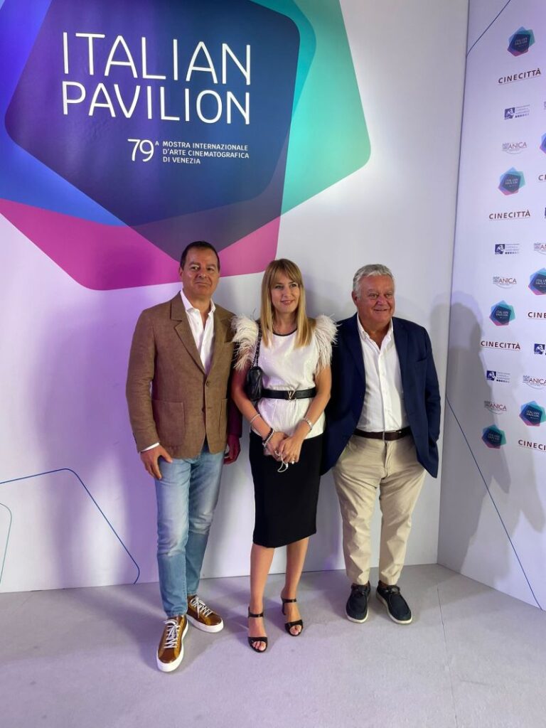 Iginio Straffi, Giorgia Latini e Francesco Gesualdi