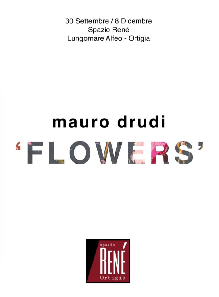 Flowers la mostra di Mauro Drudi a Ortigia