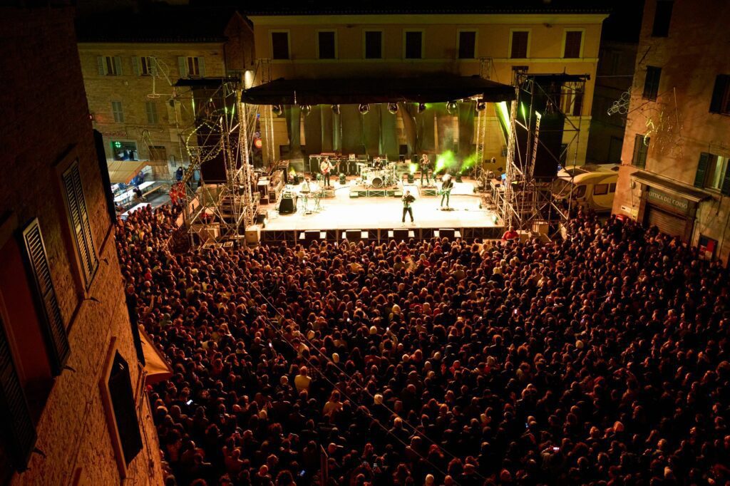 Il palco di Willie Peyote