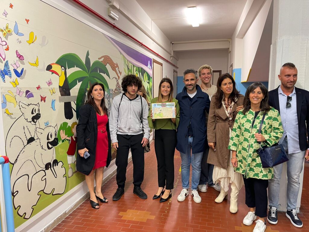 Inaugurazione murale a Porto San Giorgio