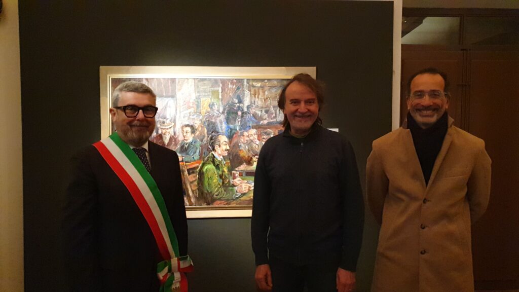 Massimo Olivetti, Giovanni Schiaroli e Riccardo Pizzi