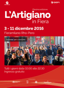 Le eccellenze marchigiane in vetrina a Milano dal 3 all’11 dicembre alla ventiseiesima edizione di Artigiano In Fiera