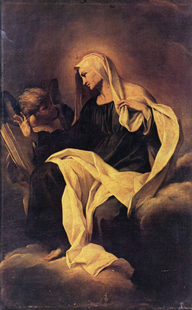 Carlo Maratti, Santa Francesca Romana e l’angelo, Ascoli Piceno, Pinacoteca Civica