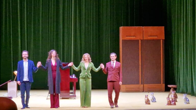 Martha (Sonia Bergamasco), George (Vinicio Marchioni) , Nick (Ludovico Fededegni), Honey (Paola Giannini)