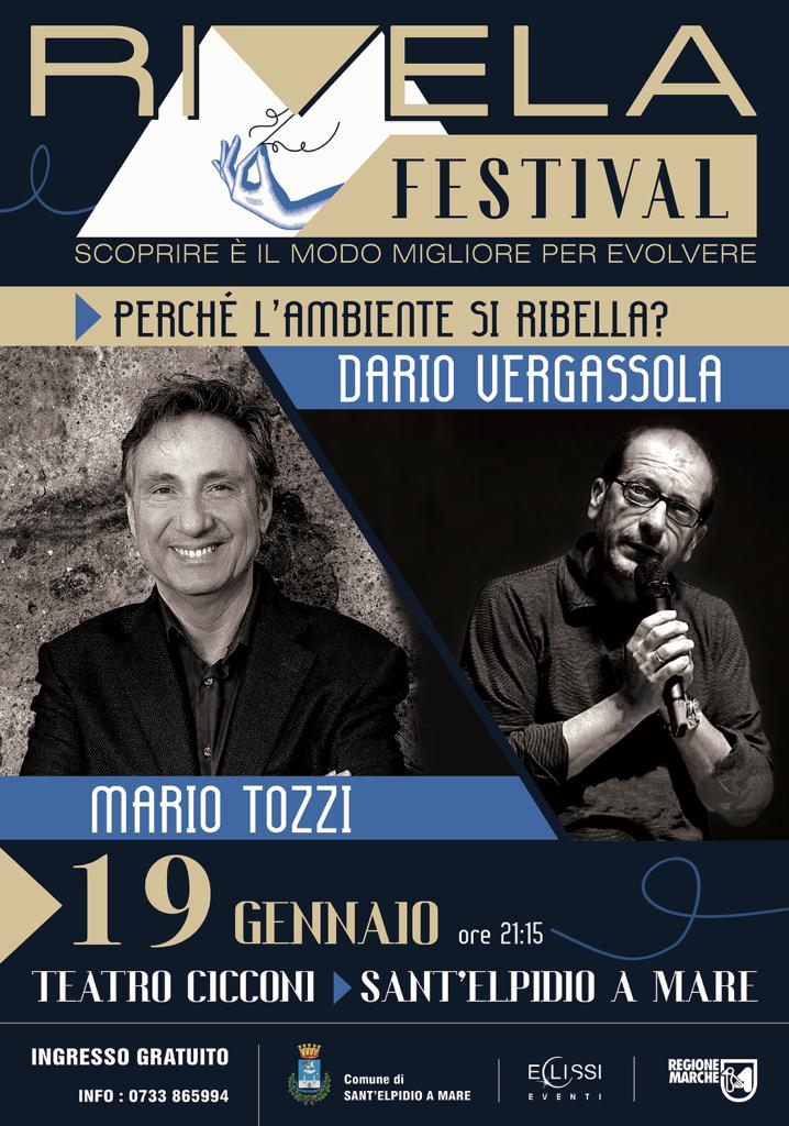 Il Rivela Festival fa tappa il 19 gennaio alle 21:15 al teatro Cicconi ...