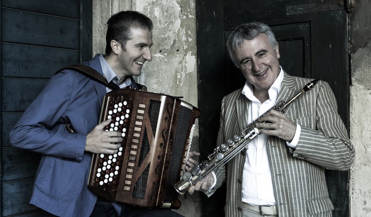 Christian Riganelli, fisarmonica e Massimo Mazzoni, sassofono