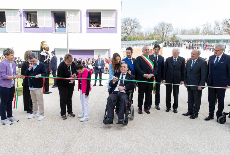 La Lega del Filo d’ORO inaugura il centro nazionale di Osimo alla presenza del Presidente della Repubblica