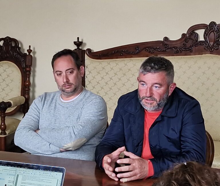 Michele Piccioni, fiduciario della Condotta Slow Food di Senigallia e Fabrizio Franceschetti, ristoratore e referente del progetto Re-Discovery