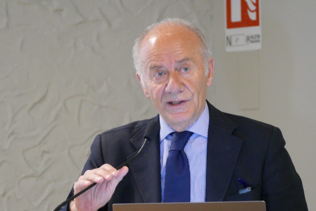 L'assessore regionale al Bilancio e Programmazione Europea Goffredo Brandoni