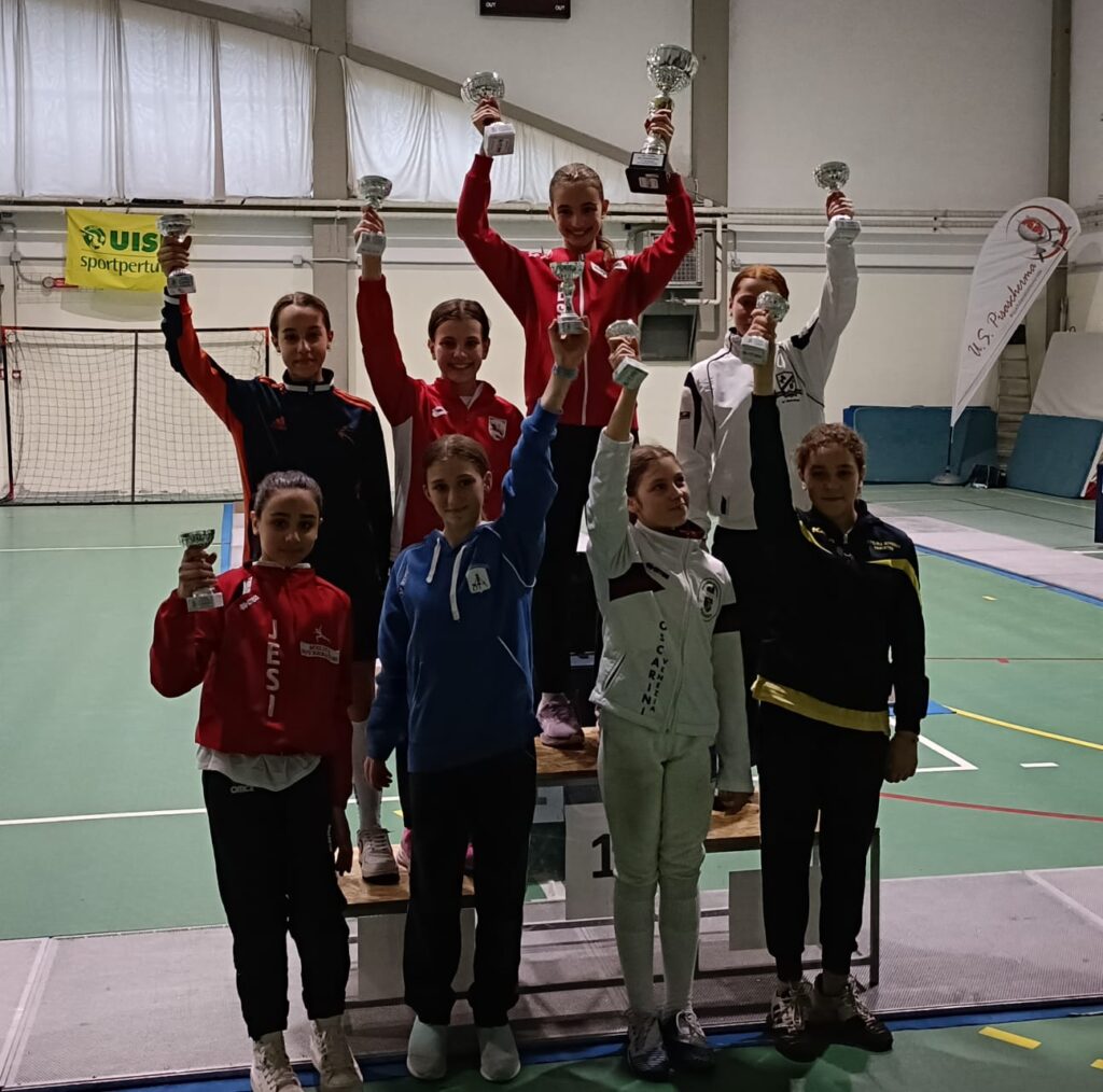 Maria Vittoria Trombetti 1° nelle Bambine Giovanissime