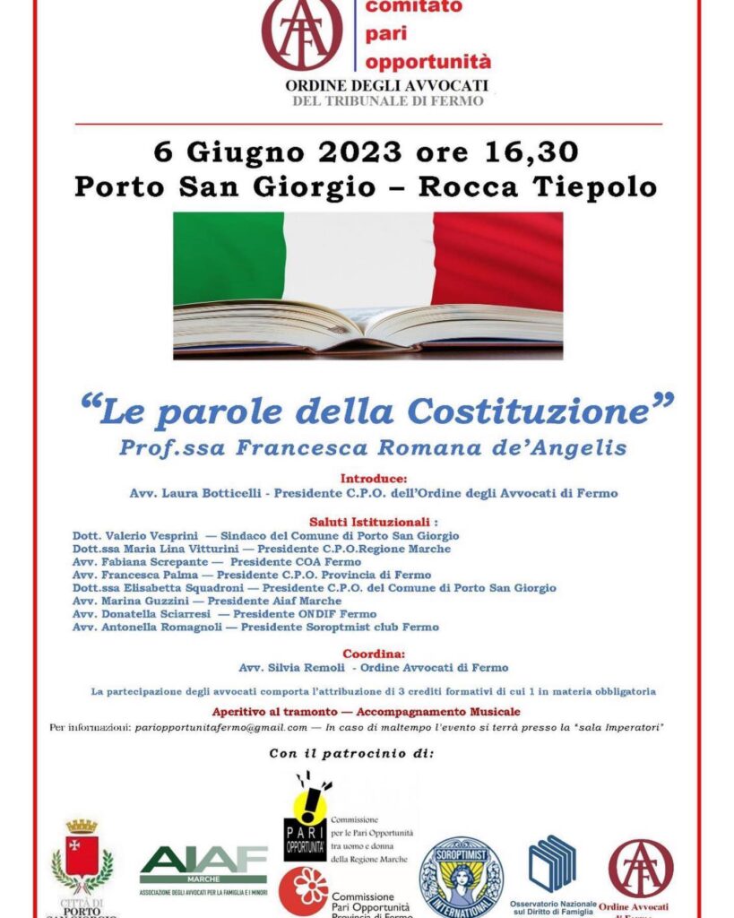 Le parole della Costituzione