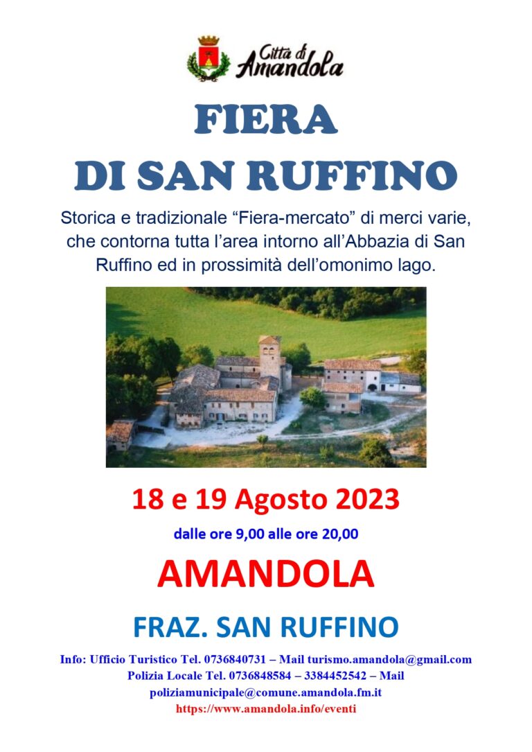 FIERA SAN RUFFINO 2023