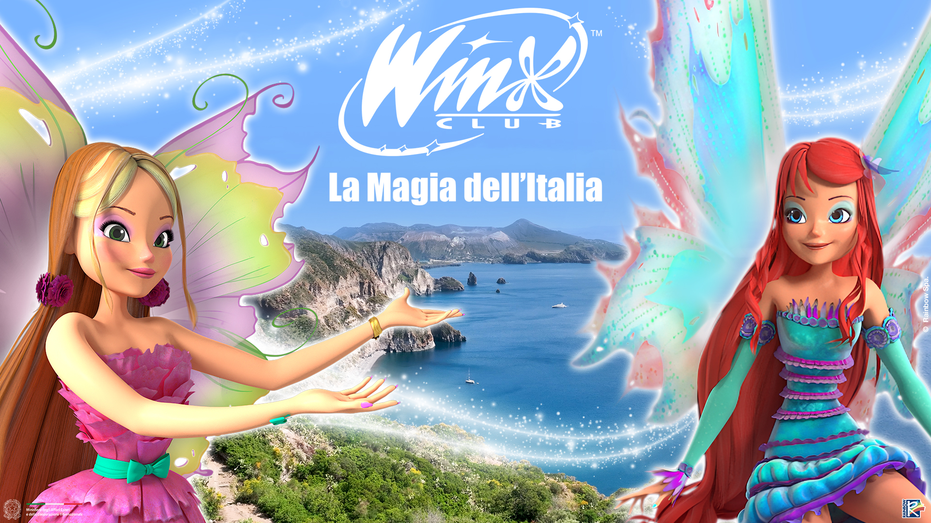 Winx Club Ministério das Relações Exteriores e Rainbow apresentam a nova minissérie com evento especial em Giffoni