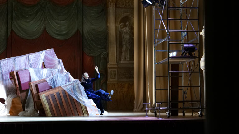 lo spettacolo Giacomo. Un intervento d’arte drammatica in ambito politico