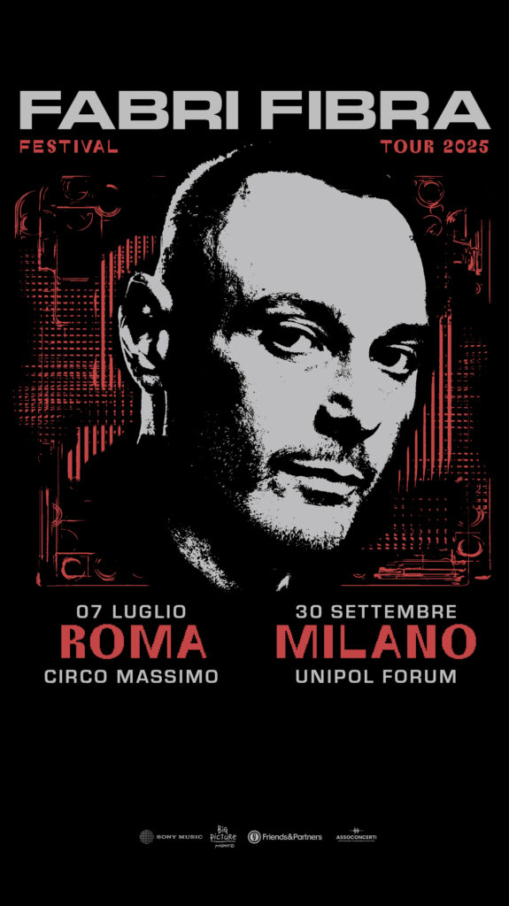 Fabri Fibra Annuncia il ritorno sul palco con il "Festival tour 2025"