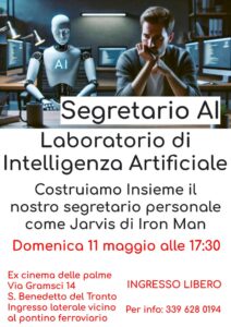 Grande successo per "Segretario AI": il laboratorio di intelligenza artificiale conquista San Benedetto del Tronto