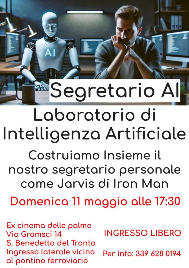 Grande successo per "Segretario AI": il laboratorio di intelligenza artificiale conquista San Benedetto del Tronto