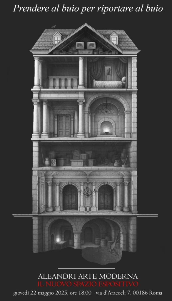 A Roma la Galleria Aleandri Arte Moderna inaugura una mostra di Enzo Cucchi con opere di  Nori De’ Nobili, Massimo Luccioli, Andrea Salvino, Litografia Bulla